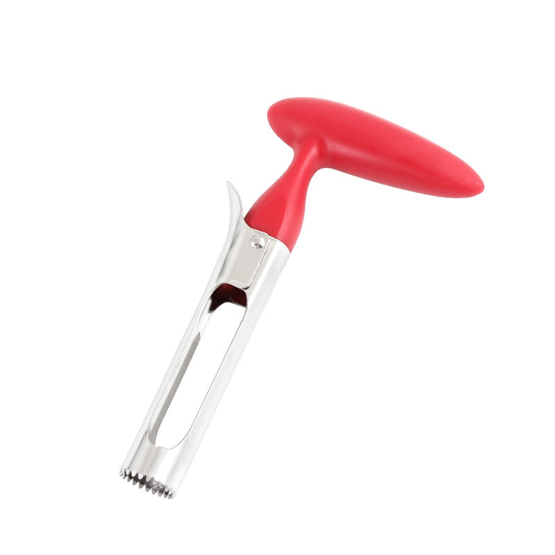 Apple Corer - Easy to Use Durable Apple Corer Remover for Pears, Bell Peppers, Fuji, Honeycrisp and Gala - Best Kitchen Gadgets