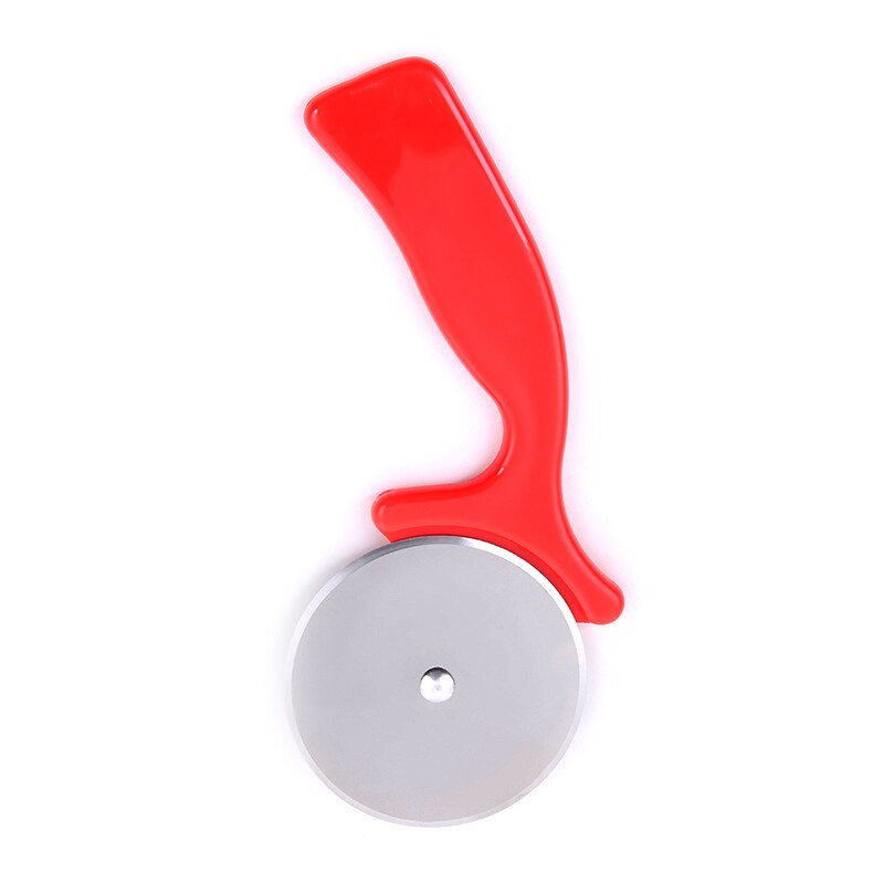 Bicycle Pizza Cutter - Stainless Steel Non-Stick Cutting Wheels - Display Stand - A very Cool Gift for Christmas by Leeseph