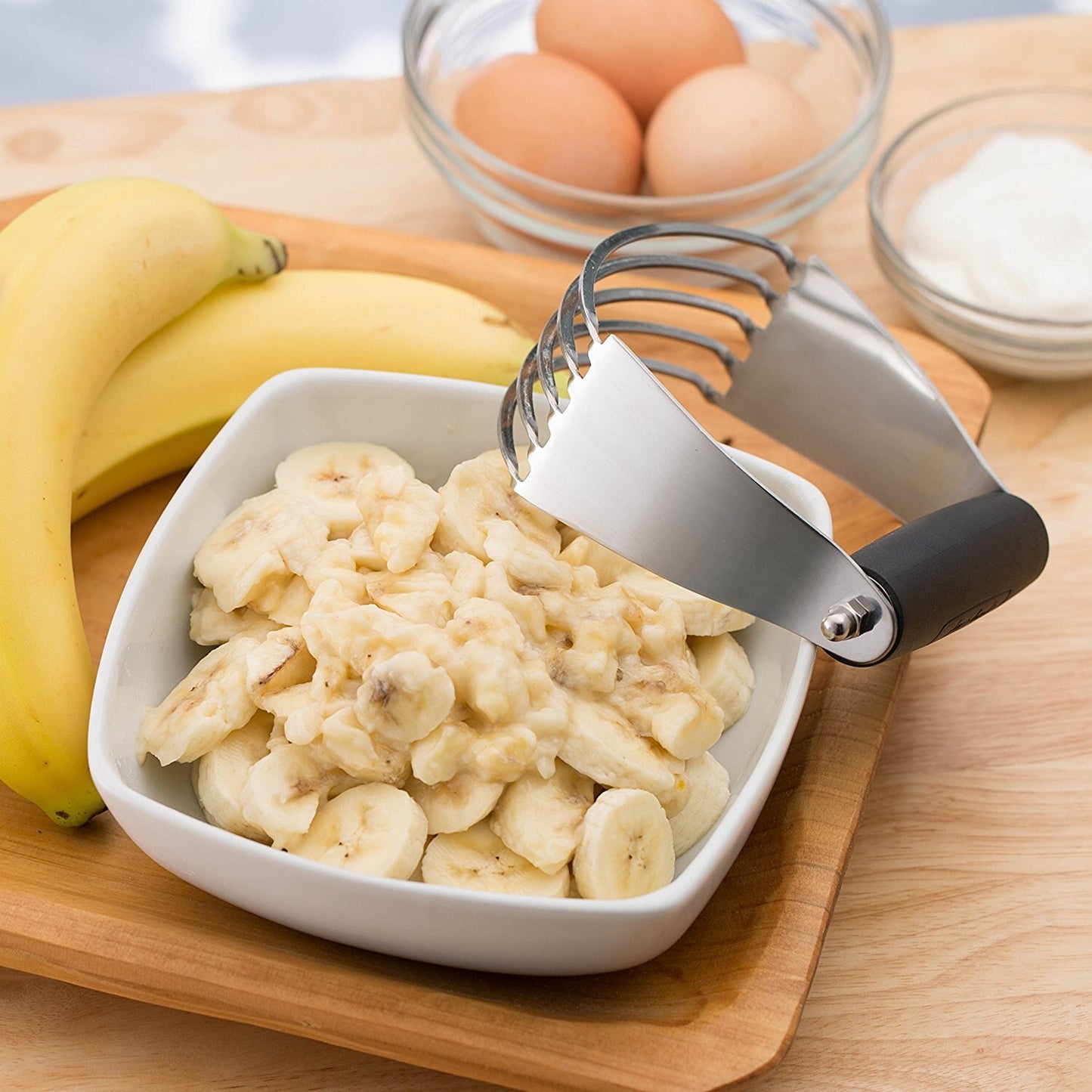 Dough Blender, Professional Stainless Steel Pastry Cutter, Multi-Purpose Dough Blender Mixer