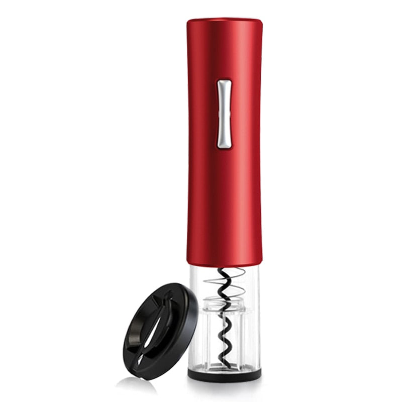 Electric Wine Opener, Battery Operated Wine Bottle Opener, Reusable Automatic Wine Corkscrew Remover for Home Kitchen Party Bar
