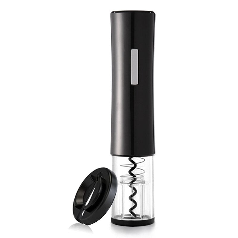 Electric Wine Opener, Battery Operated Wine Bottle Opener, Reusable Automatic Wine Corkscrew Remover for Home Kitchen Party Bar