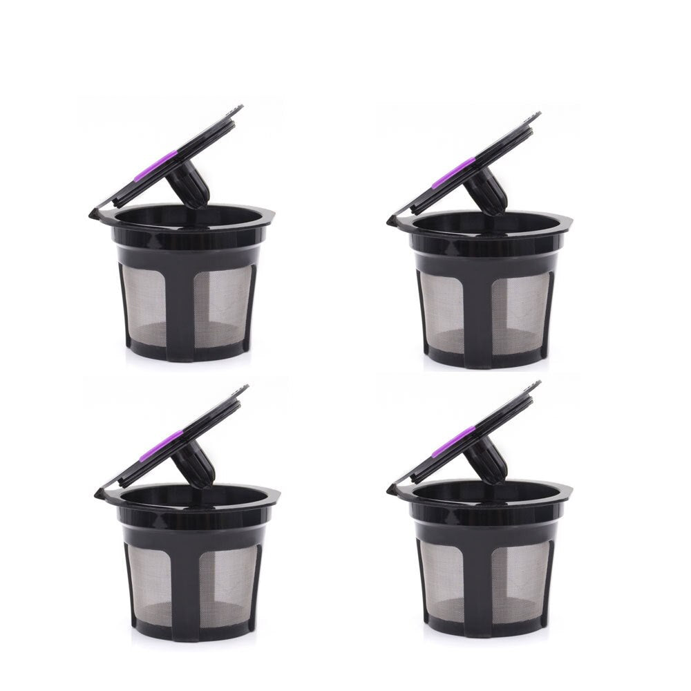 Reusable K Cups For Keurig, Reusable K CUP Coffee Filter Refillable Single K Cup for Keurig 2.0 1.0