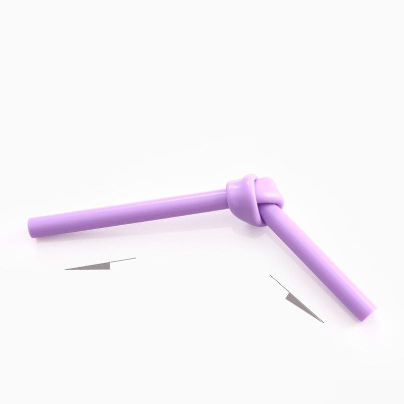Reusable Silicone Drinking Straws, Big Size Flexible Straws - 6 Pieces(Colours may vary)