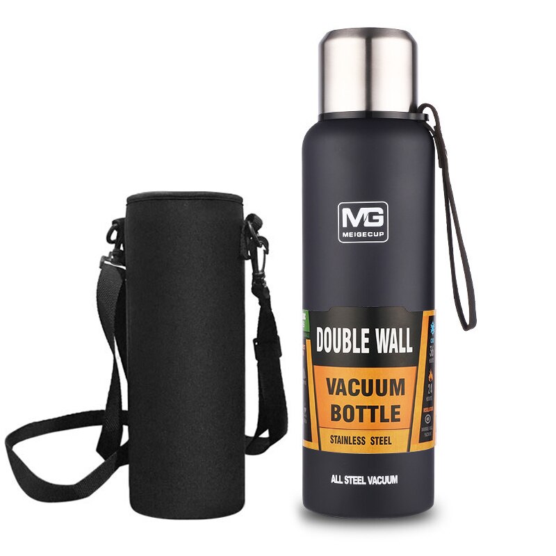 Russian Outdoor Thermos Stainless Steel Large Capacity Portable Double Wall Vacuum Flask Insulated Tumbler, 500/700/1000/1500ml