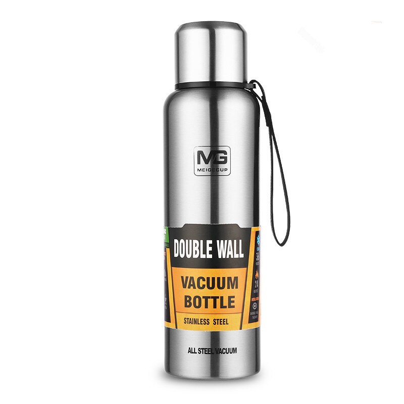 Russian Outdoor Thermos Stainless Steel Large Capacity Portable Double Wall Vacuum Flask Insulated Tumbler, 500/700/1000/1500ml