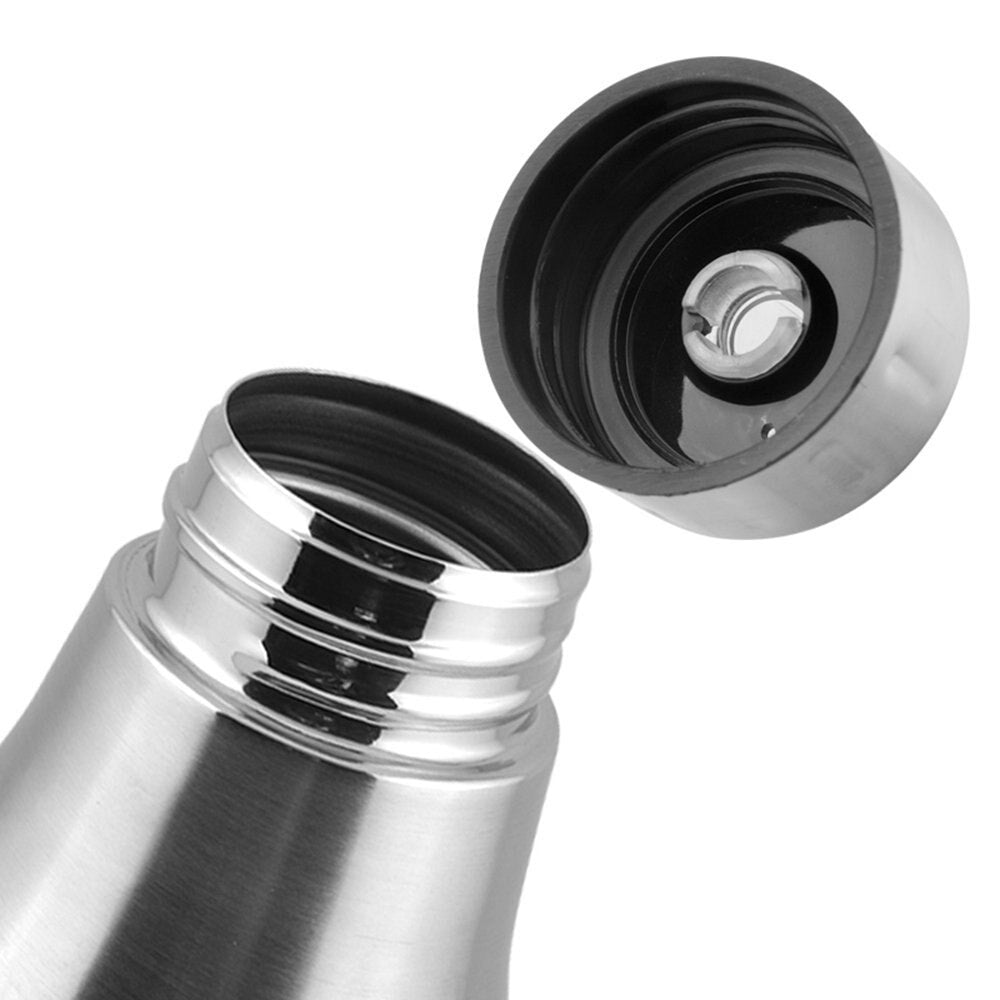 Stainless Steel Olive Oil Dispenser, Leakproof Oil Vinegar Pourer Bottle for Kitchen Accessories