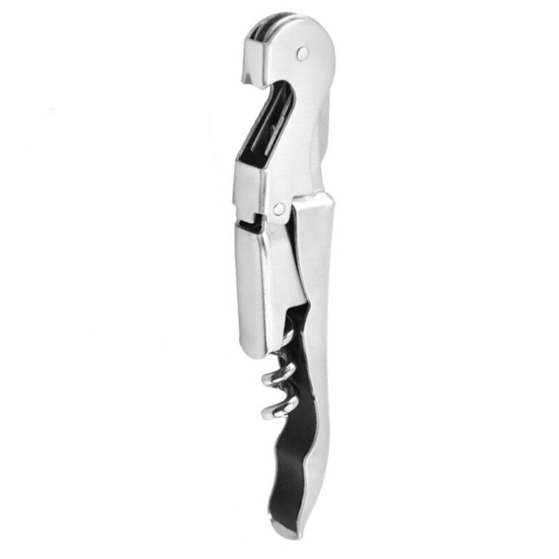 Waiter's Corkscrew, Stainless Steel Wine Opener Bottle Opener Wine Key Beer Opener With Foil Cutter for Bartenders and Gifts