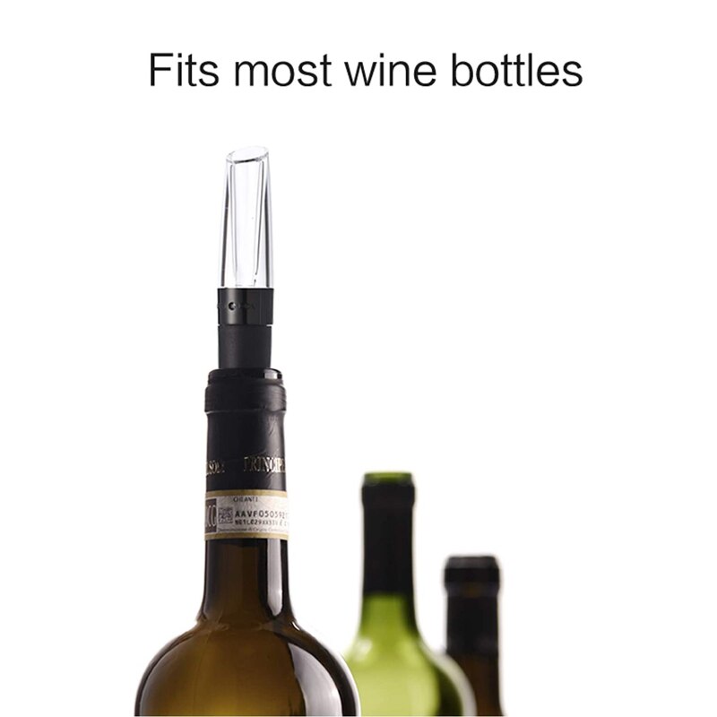 Wine Aerator Pourer, Wine Aerator Pourer Spout Premium Aerator Wine Pourer Decanter for Home Party Gift