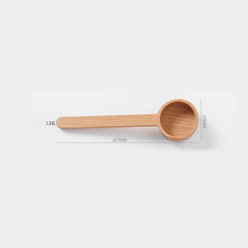 Wooden Coffee Spoon Measuring for Coffee Beans Measuring Tablespoon for Coffee Beans,Protein Powder, Spices