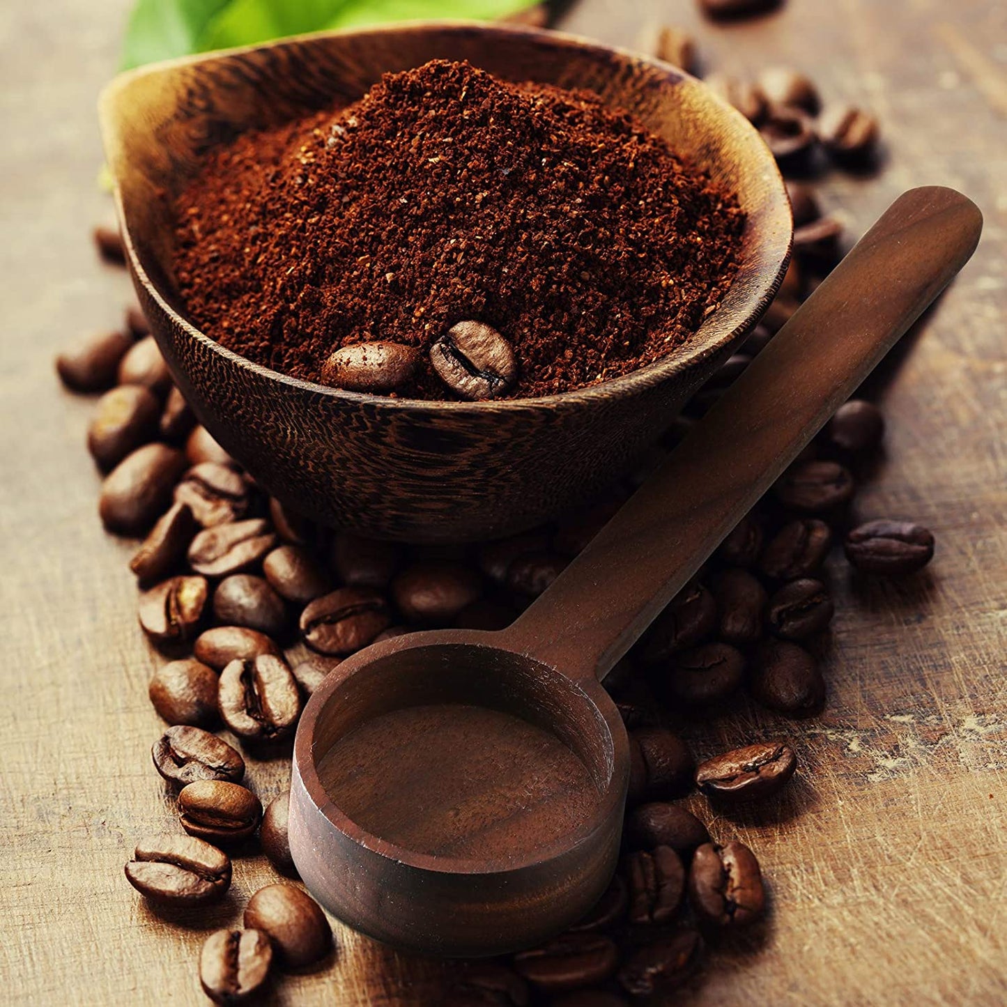 Wooden Coffee Spoon Measuring for Coffee Beans Measuring Tablespoon for Coffee Beans,Protein Powder, Spices