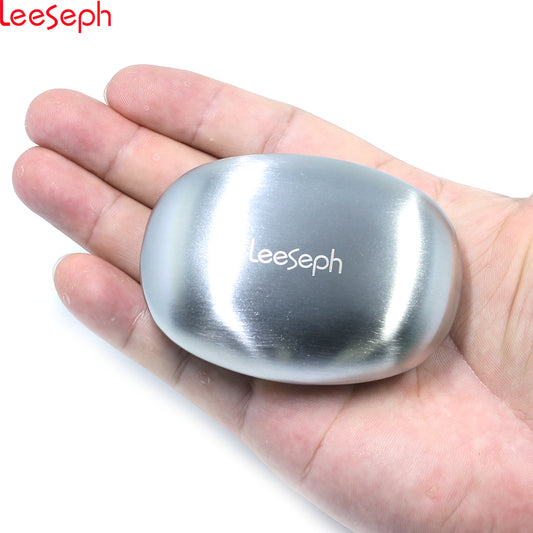 304 Stainless Steel Soap, Protable Magic Soap, Kitchen Bar Eliminating Odor Remover (Oval )