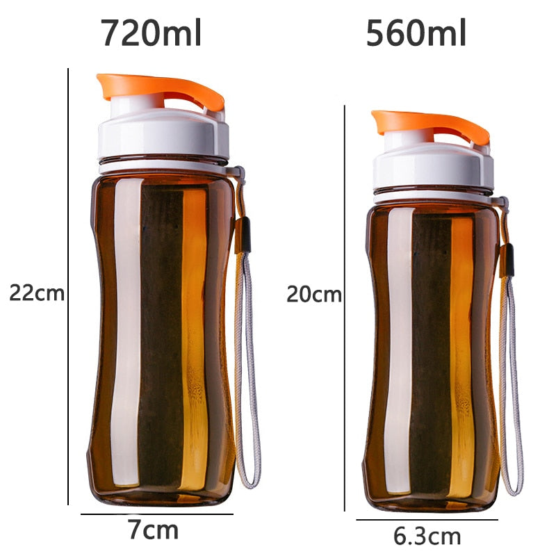 19oz &amp; 24oz - Sports Water Bottle Portable Leak Proof For SportsTravel Space Bike Hiking Plastic Water Bottle Drinkware