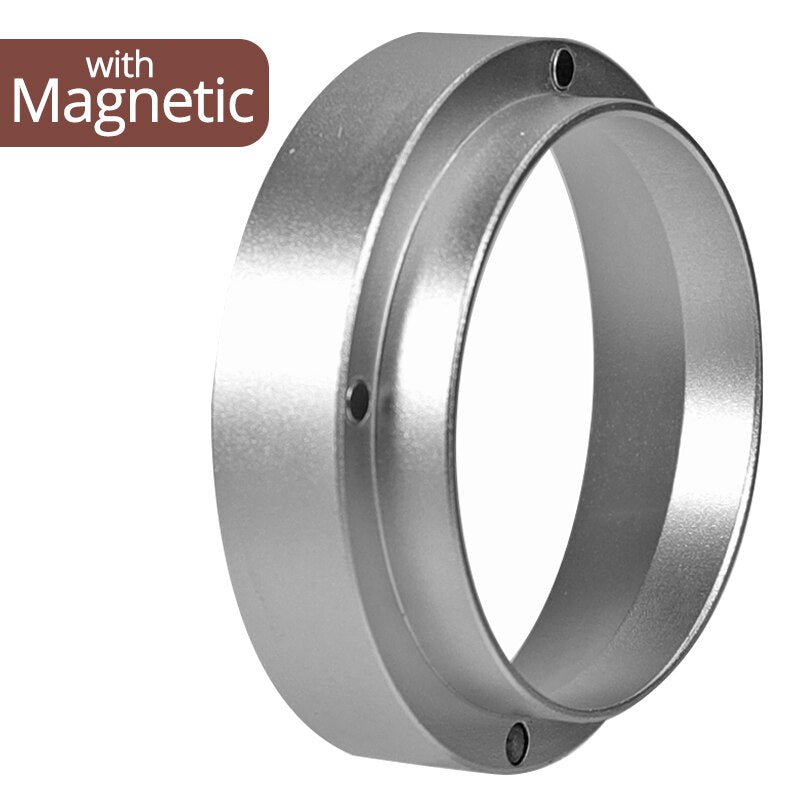 54mm&amp;51, 58mm Espresso Dosing Funnel, Aluminum Coffee Dosing Ring Compatible with 54mm Breville Portafilter