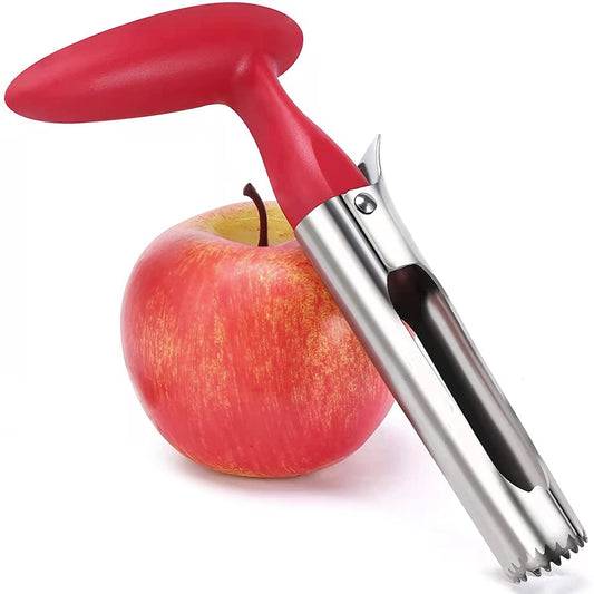 Apple Corer - Easy to Use Durable Apple Corer Remover for Pears, Bell Peppers, Fuji, Honeycrisp and Gala - Best Kitchen Gadgets
