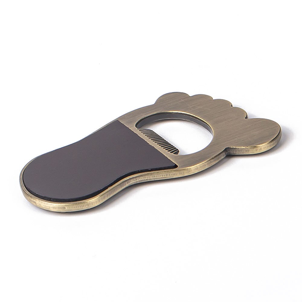 Beer Bottle Opener, Refrigerator Sticker Bottle Opener, Fridge Magnet Beer Opener, Big Feet Vintage Crafts Creative Opener