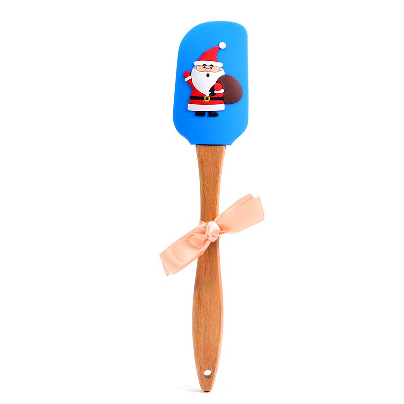Christmas Cake Decorating Spatula, Silicone Spatulas - Great for Christmas decorating, gifts and baking