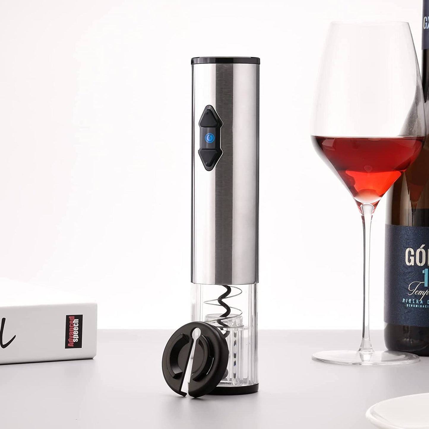 Electric Wine Opener, Battery Operated Corkscrew, Automatic Bottle Opener for Wine Lovers Gift Home Kitchen Party Bar Wedding