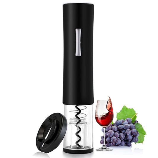 Electric Wine Opener, Battery Operated Wine Bottle Opener, Reusable Automatic Wine Corkscrew Remover for Home Kitchen Party Bar