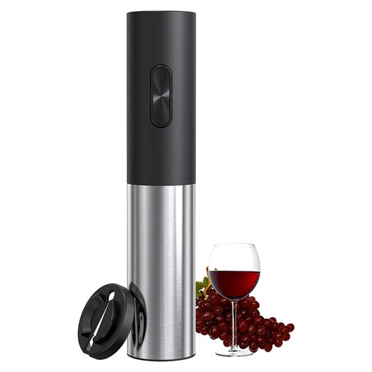 Electric Wine Opener, Battery Operated Wine Remover, Reusable Automatic Cordless Wine Bottle Opener Corkscrew for Wine Lover