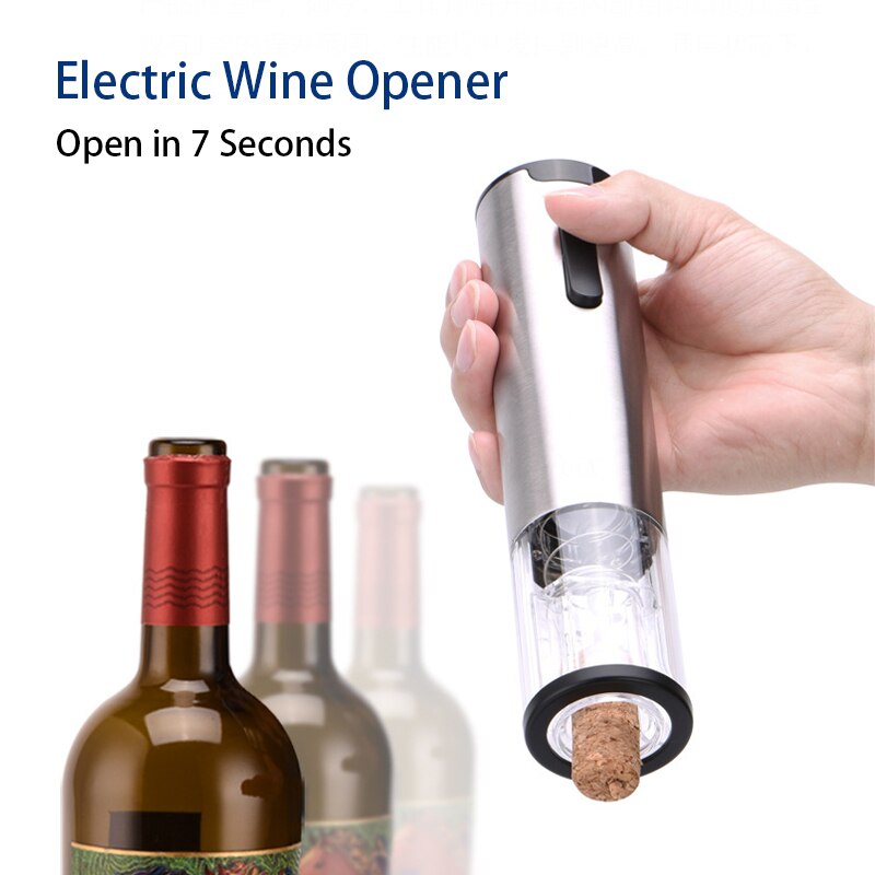 Electric Wine Opener Set, Wine Gift Set, Rechargeable Automatic Wine Corkscrew Remover Kit for Kitchen Bar Restaurant