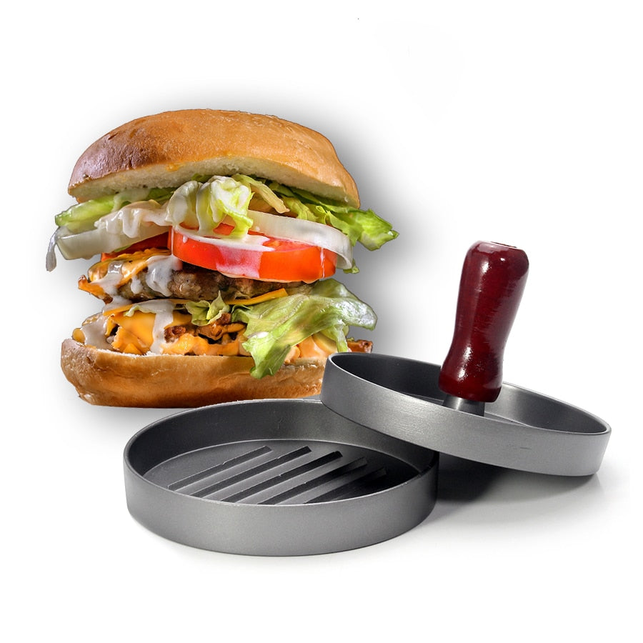 Hamburger Press, Non-Stick Burger Pres, Perfect Hamburger Mold Ideal for BBQ,Essential Kitchen &amp; Grilling Accessories