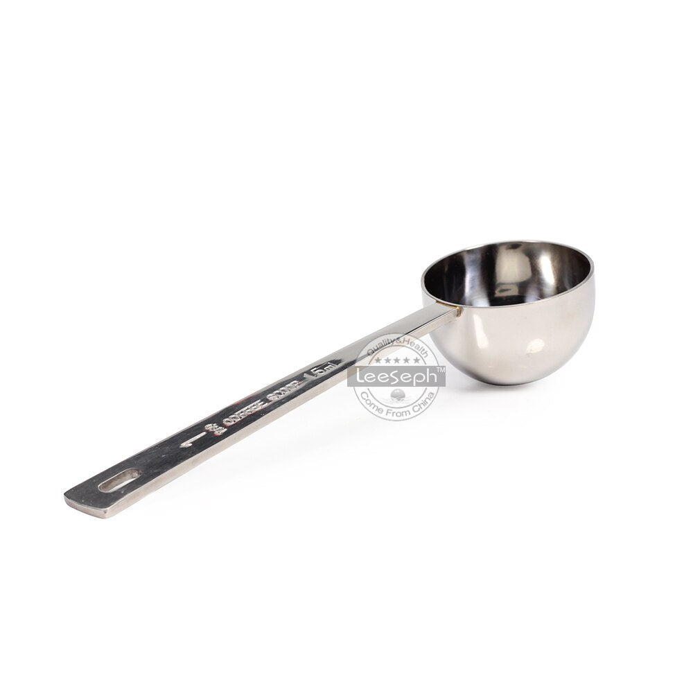 Leeseph Stainless Steel Coffee Scoop 1 Tablespoon(15ml) Kitchen Measuring , Sugar Powder Tea Scoop Coffee Accessories