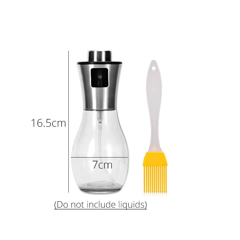 Olive Oil Sprayer Dispenser for Cooking , BBQ and Air Fryer, Premium Glass Oil Vinegar Soy Sauce Spray for Grilling, Kitchen