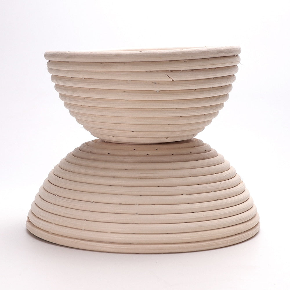 Proofing Basket, Bread Proofing Basket + Linen Liner Cloth for Professional &amp; Home Bakers