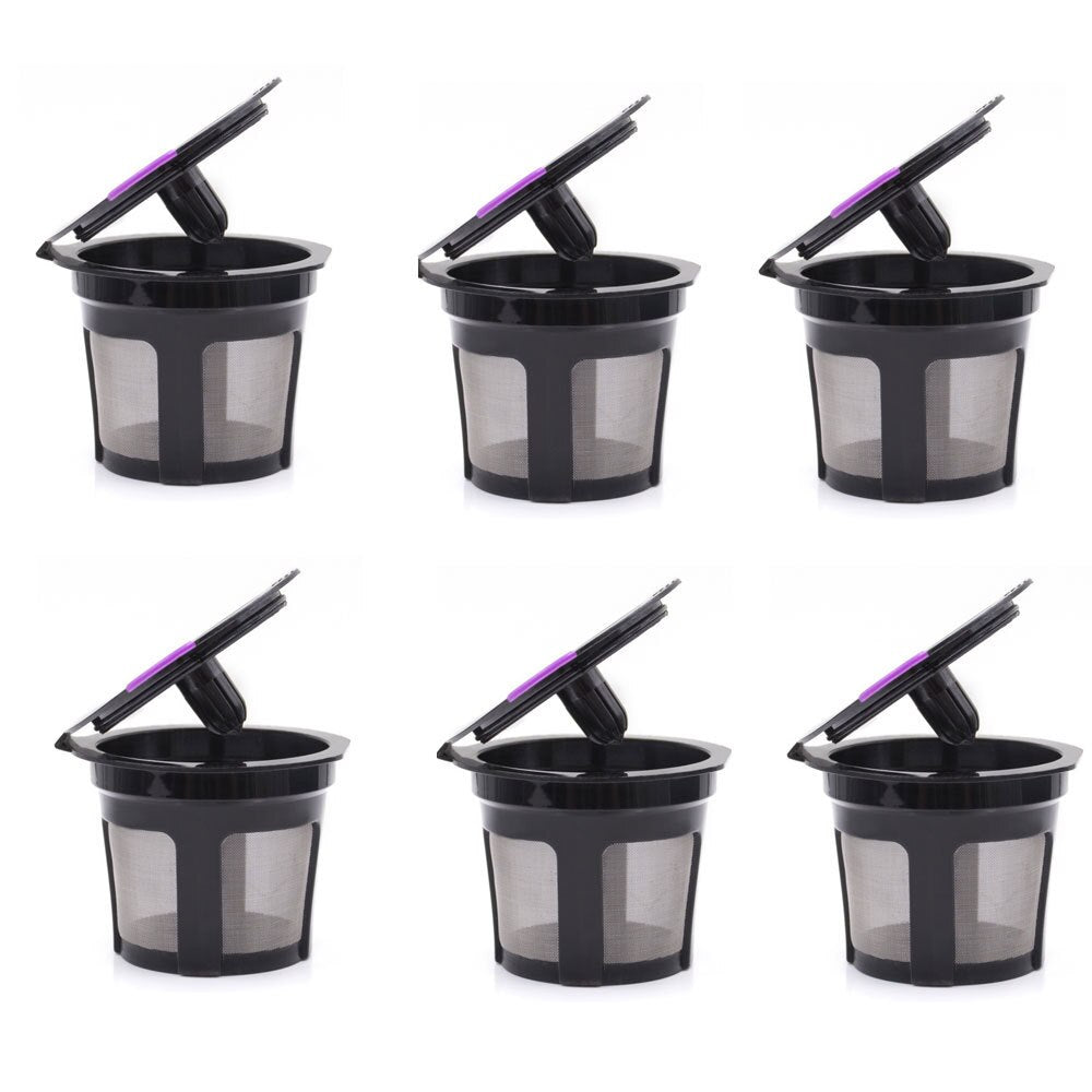 Reusable K Cups For Keurig, Reusable K CUP Coffee Filter Refillable Single K Cup for Keurig 2.0 1.0