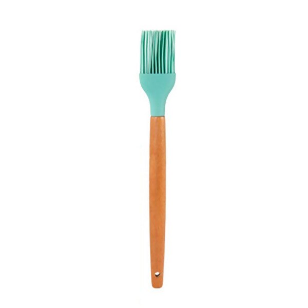 Silicone Kitchen Utensils 1pc, Kitchen Cooking Utensils with Holder, Wooden Handle Silicone Utensils Set, Heat Resistant