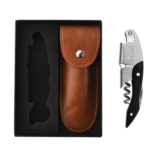 Waiter Corkscrew, Wine Bottle Opener, Wine Accessorie, Double Lever Wine Bottle Opener for Bartenders and Gifts