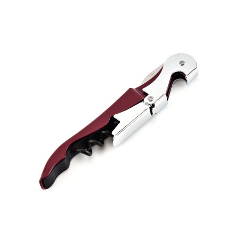 Waiter Corkscrew, Wine Opener with Serrated Foil Cutter, Double Lever Wine Bottle Opener for Bartenders and Gifts