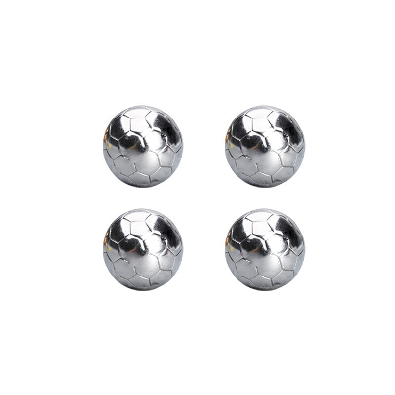 Whiskey Stones, Soccer Whiskey Balls Stainless Steel Ice Ball Reusable Chilling Stones for Beer Liquor Juice Drinks Vodka