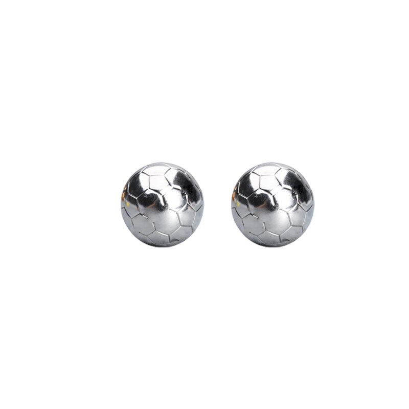 Whiskey Stones, Soccer Whiskey Balls Stainless Steel Ice Ball Reusable Chilling Stones for Beer Liquor Juice Drinks Vodka