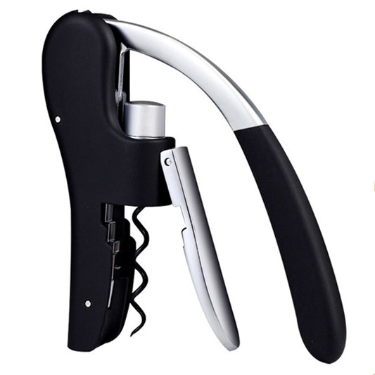 Wine Opener Corkscrew, Manual Vertical Lever Corkscrew with Two-Motion Ergonomic Handle for Wine Lovers