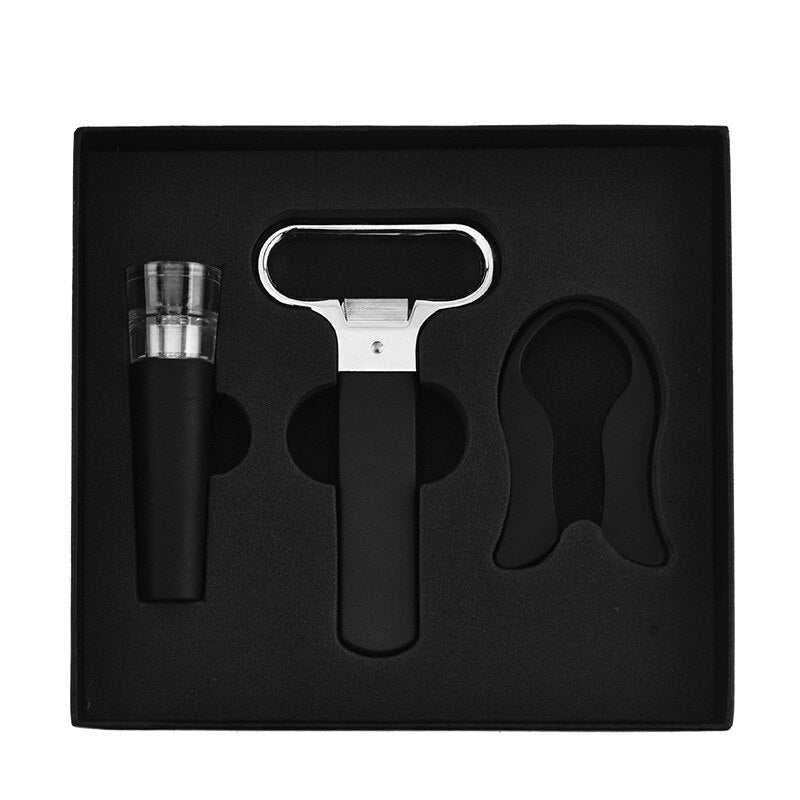 Wine Opener Set, Two-Prong Cork Puller for Damaged Cork, Old Wine Beer Bottle Opener - Perfect Wine Accessories Gifts