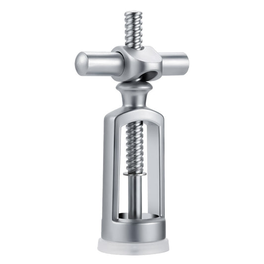 Wine Opener, Zinc Alloy Premium Wing Corkscrew Wine Bottle Opener Multifunctional Bottles Opener, Silver