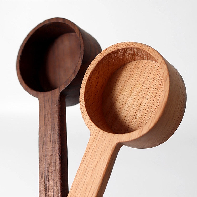 Wooden Coffee Spoon Measuring for Coffee Beans Measuring Tablespoon for Coffee Beans,Protein Powder, Spices